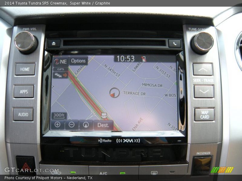Navigation of 2014 Tundra SR5 Crewmax