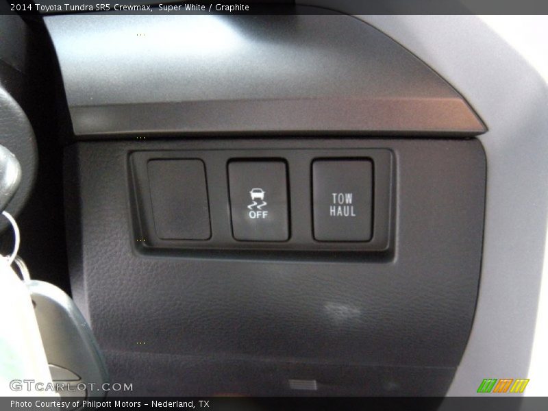 Super White / Graphite 2014 Toyota Tundra SR5 Crewmax