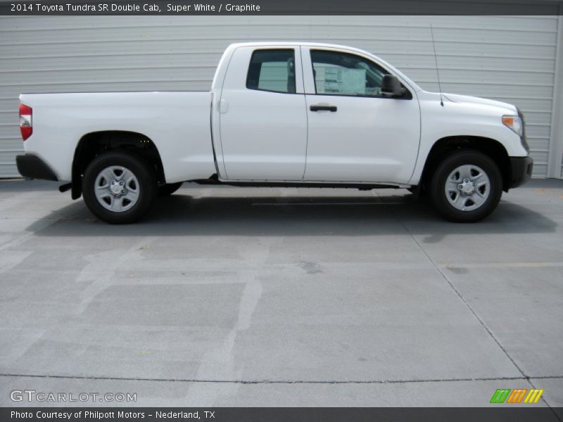 Super White / Graphite 2014 Toyota Tundra SR Double Cab