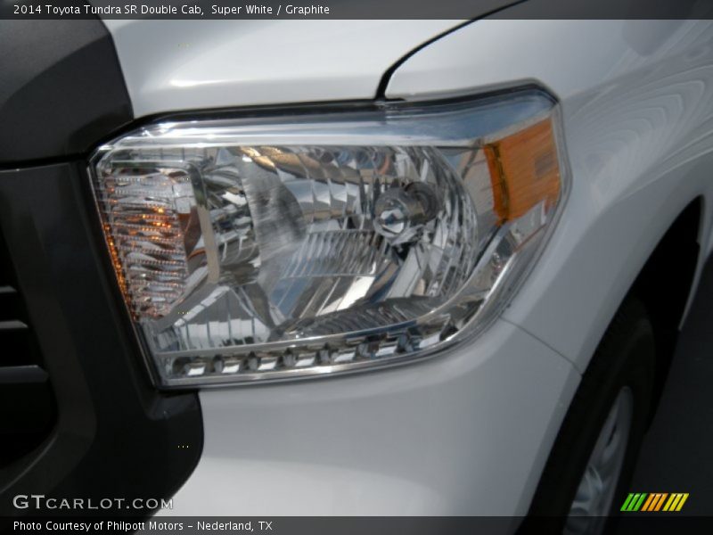 Super White / Graphite 2014 Toyota Tundra SR Double Cab