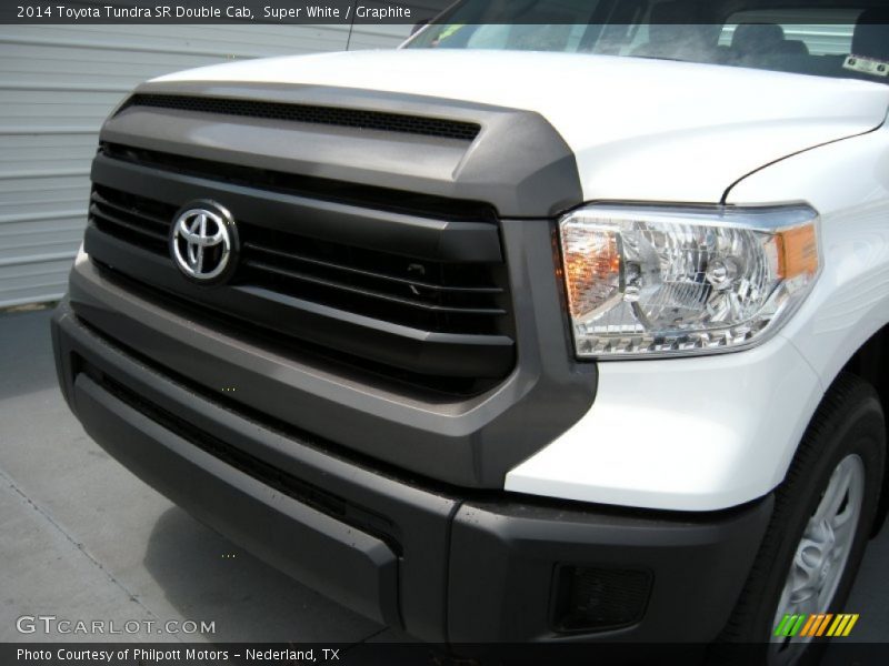 Super White / Graphite 2014 Toyota Tundra SR Double Cab