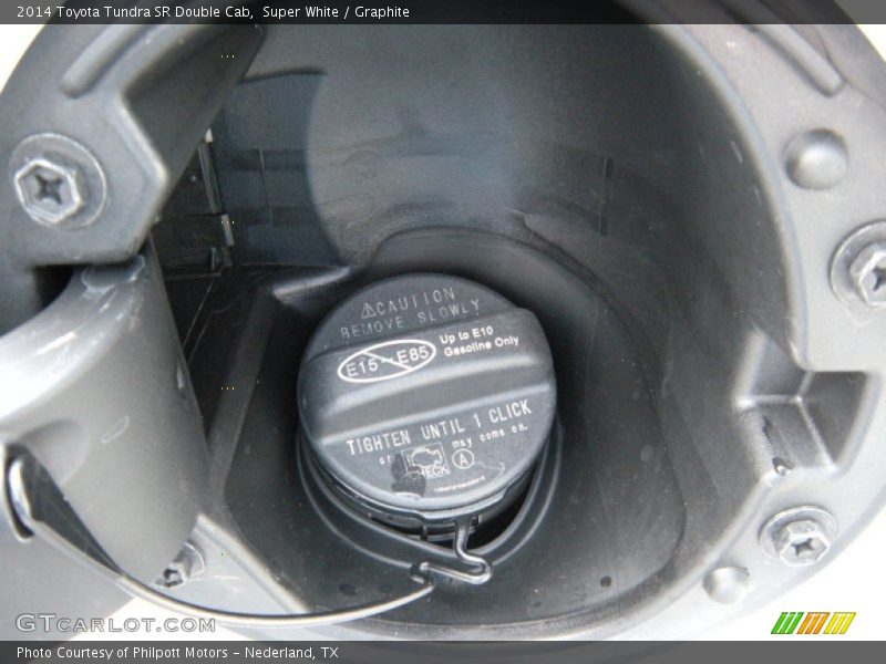 Super White / Graphite 2014 Toyota Tundra SR Double Cab