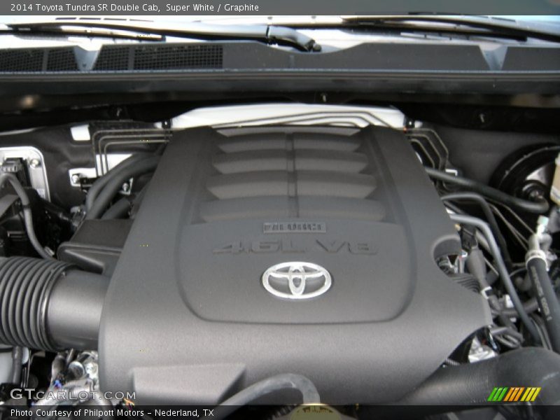 Super White / Graphite 2014 Toyota Tundra SR Double Cab