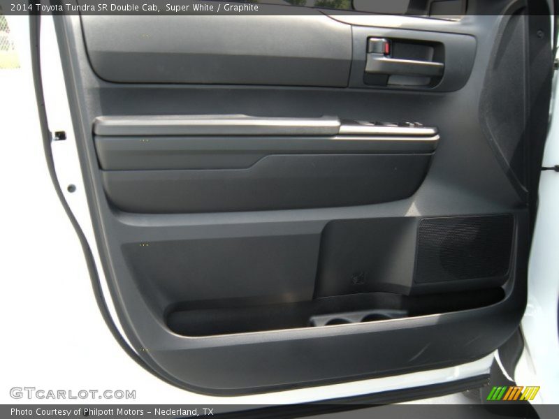 Super White / Graphite 2014 Toyota Tundra SR Double Cab