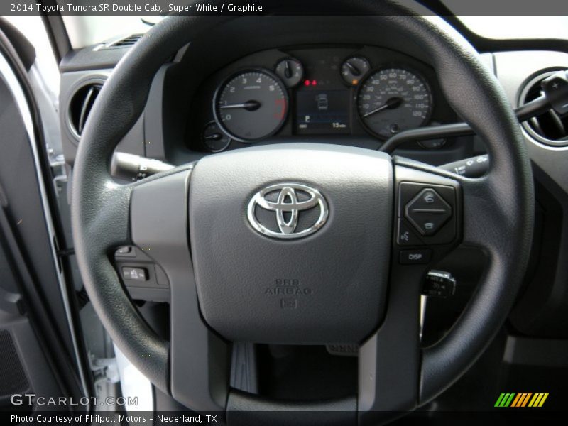 Super White / Graphite 2014 Toyota Tundra SR Double Cab