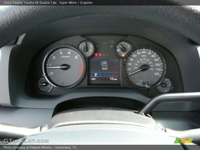 Super White / Graphite 2014 Toyota Tundra SR Double Cab
