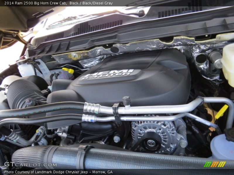 Black / Black/Diesel Gray 2014 Ram 2500 Big Horn Crew Cab