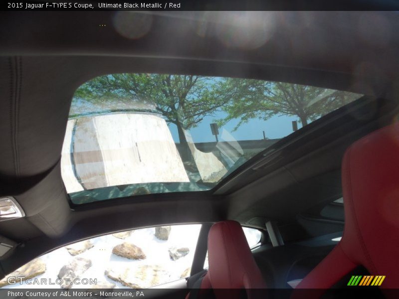 Sunroof of 2015 F-TYPE S Coupe
