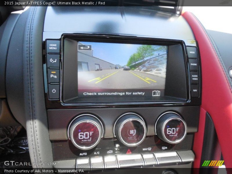 Controls of 2015 F-TYPE S Coupe