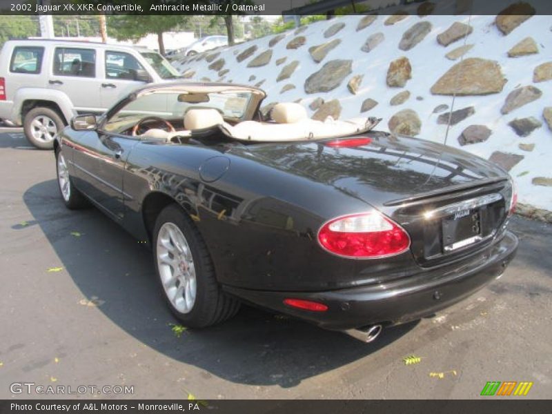 Anthracite Metallic / Oatmeal 2002 Jaguar XK XKR Convertible