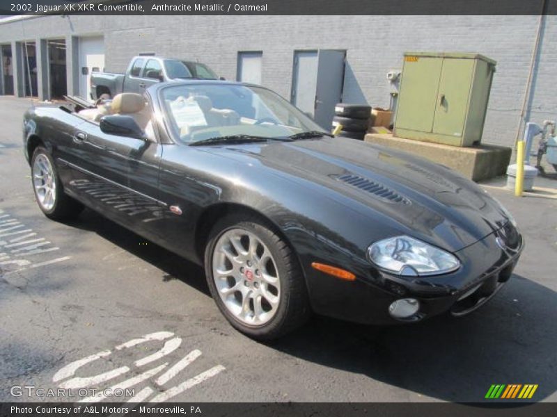 Front 3/4 View of 2002 XK XKR Convertible