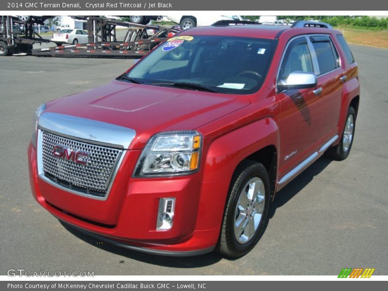 Crystal Red Tintcoat / Jet Black 2014 GMC Terrain Denali