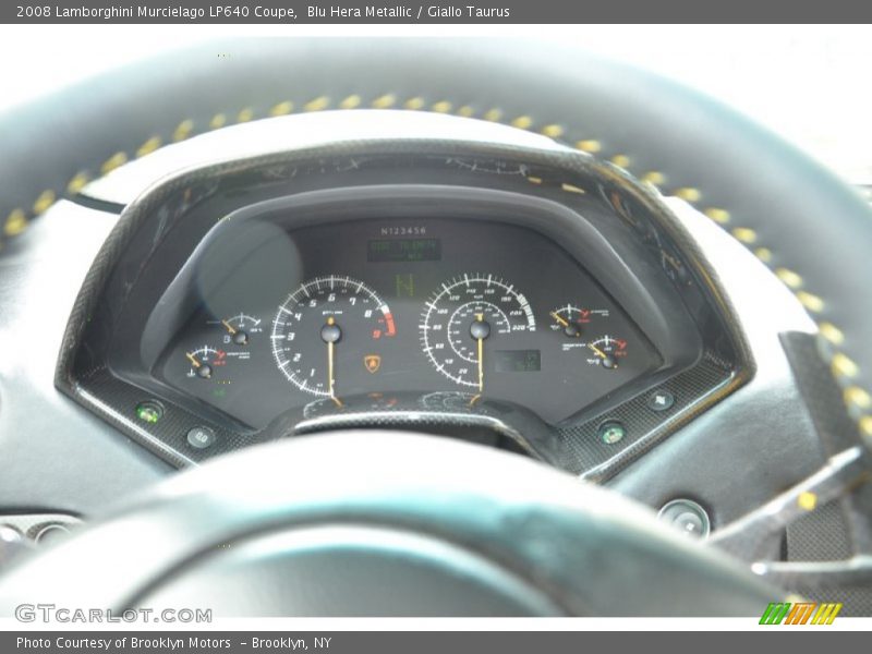  2008 Murcielago LP640 Coupe LP640 Coupe Gauges