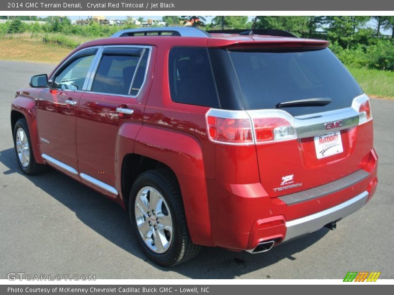 Crystal Red Tintcoat / Jet Black 2014 GMC Terrain Denali