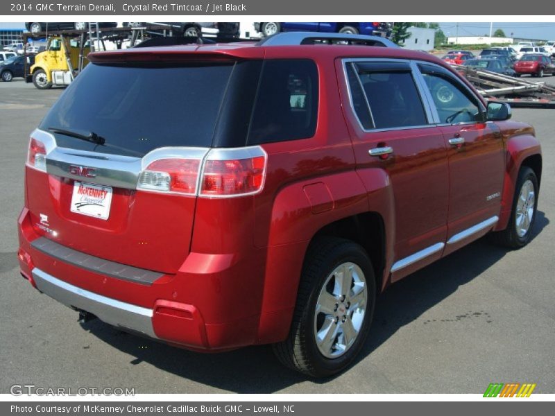 Crystal Red Tintcoat / Jet Black 2014 GMC Terrain Denali