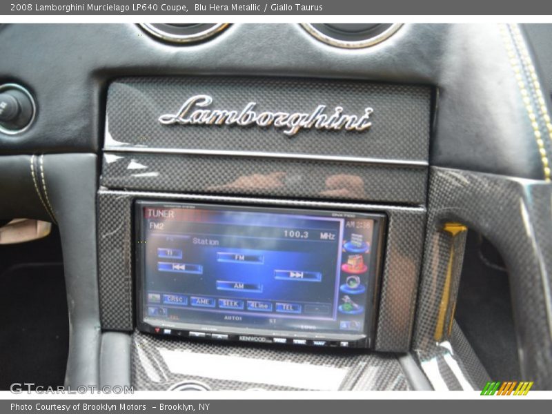 Blu Hera Metallic / Giallo Taurus 2008 Lamborghini Murcielago LP640 Coupe