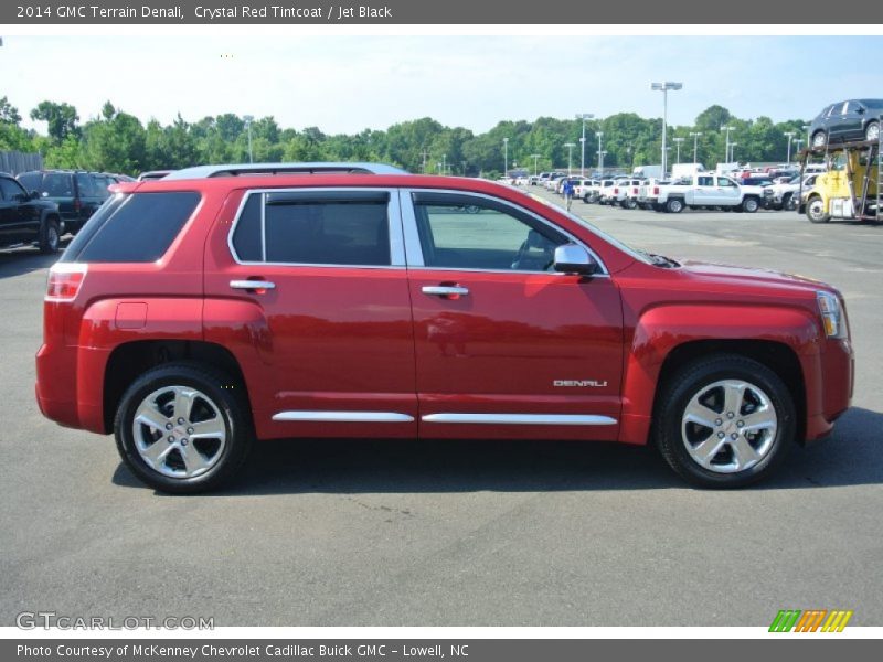 Crystal Red Tintcoat / Jet Black 2014 GMC Terrain Denali