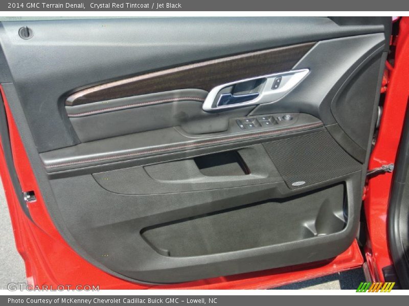 Crystal Red Tintcoat / Jet Black 2014 GMC Terrain Denali