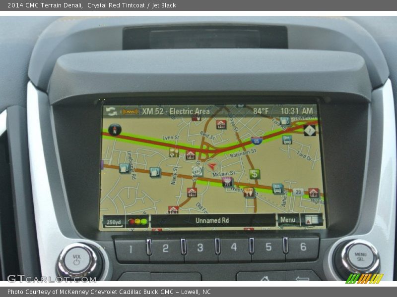 Crystal Red Tintcoat / Jet Black 2014 GMC Terrain Denali
