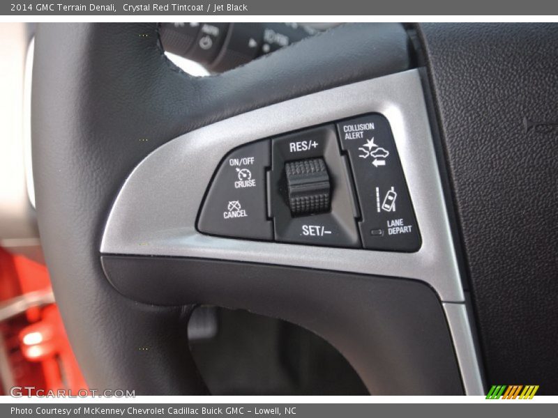 Crystal Red Tintcoat / Jet Black 2014 GMC Terrain Denali