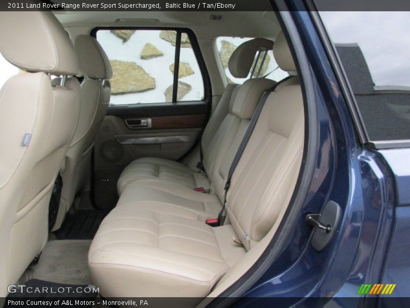 Baltic Blue / Tan/Ebony 2011 Land Rover Range Rover Sport Supercharged
