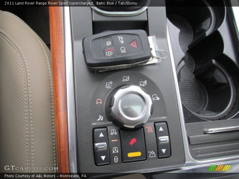 Baltic Blue / Tan/Ebony 2011 Land Rover Range Rover Sport Supercharged