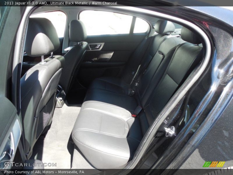 Ultimate Black Metallic / Warm Charcoal 2013 Jaguar XF 3.0 AWD