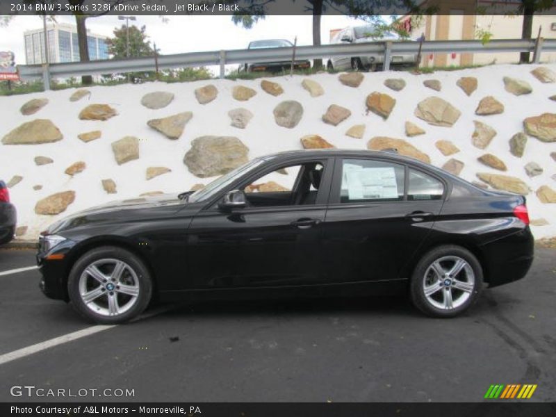 Jet Black / Black 2014 BMW 3 Series 328i xDrive Sedan