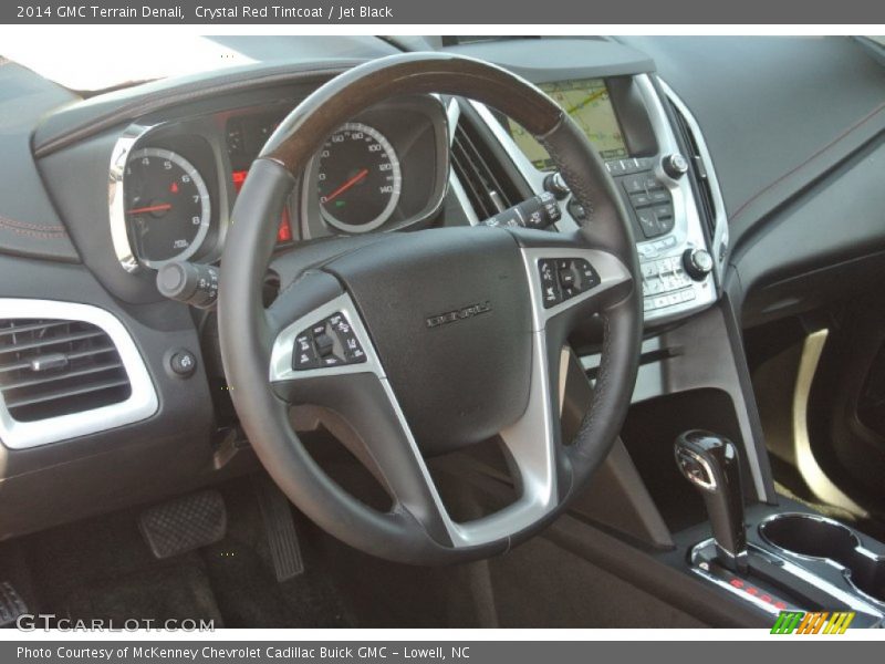 Crystal Red Tintcoat / Jet Black 2014 GMC Terrain Denali
