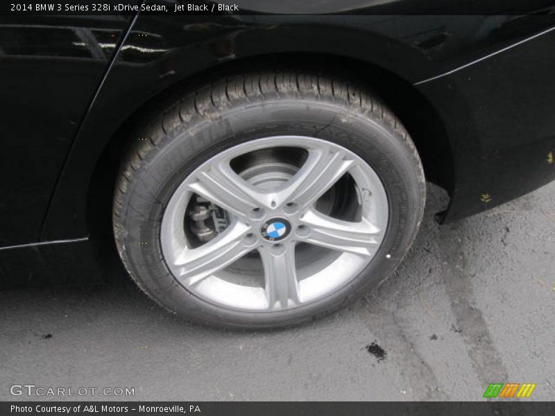 Jet Black / Black 2014 BMW 3 Series 328i xDrive Sedan