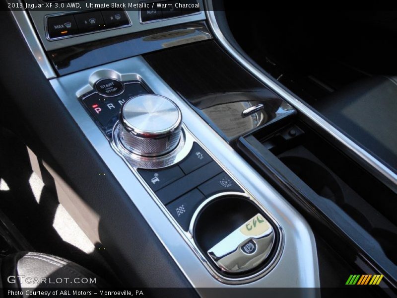 Ultimate Black Metallic / Warm Charcoal 2013 Jaguar XF 3.0 AWD