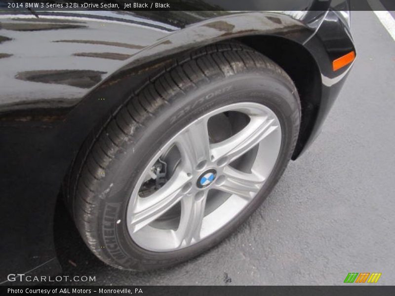 Jet Black / Black 2014 BMW 3 Series 328i xDrive Sedan