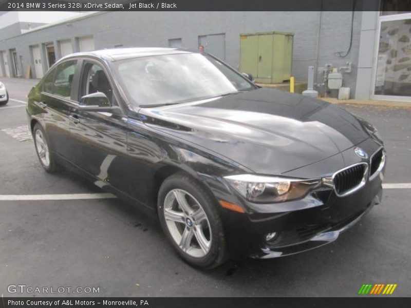 Jet Black / Black 2014 BMW 3 Series 328i xDrive Sedan