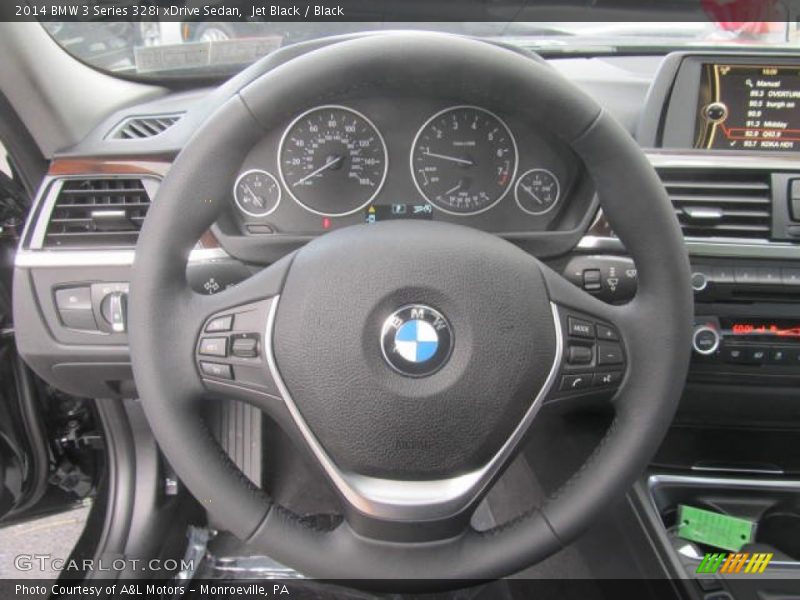 Jet Black / Black 2014 BMW 3 Series 328i xDrive Sedan