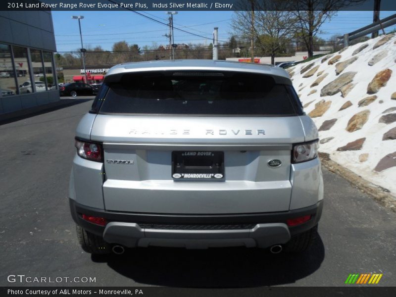 Indus Silver Metallic / Ebony 2014 Land Rover Range Rover Evoque Pure Plus