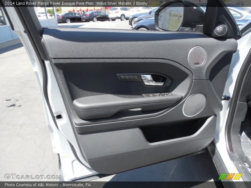 Indus Silver Metallic / Ebony 2014 Land Rover Range Rover Evoque Pure Plus