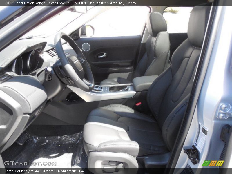 Indus Silver Metallic / Ebony 2014 Land Rover Range Rover Evoque Pure Plus