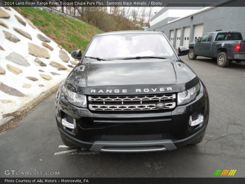 Santorini Black Metallic / Ebony 2014 Land Rover Range Rover Evoque Coupe Pure Plus