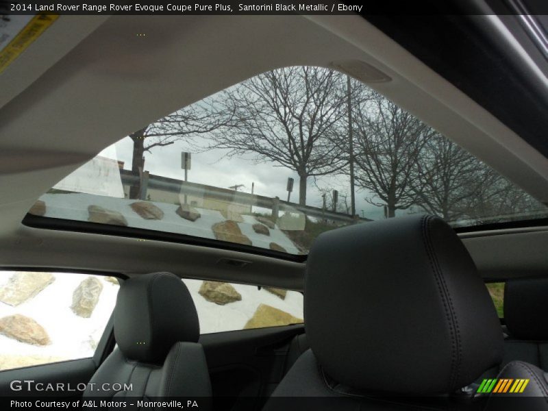 Santorini Black Metallic / Ebony 2014 Land Rover Range Rover Evoque Coupe Pure Plus