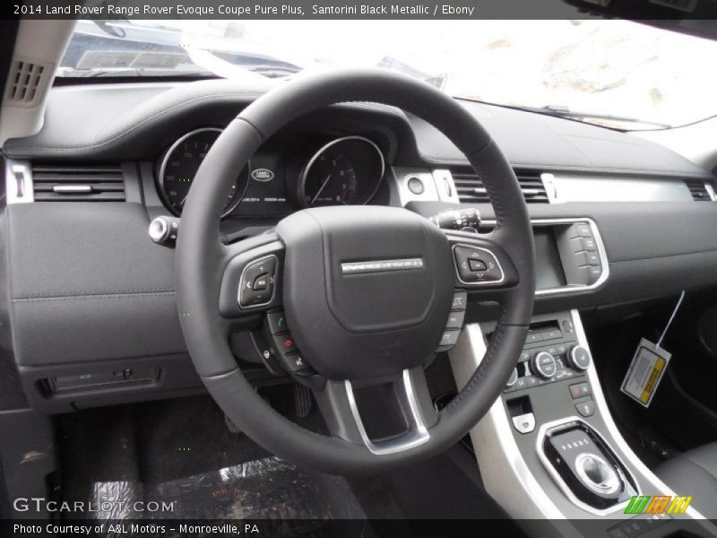 Santorini Black Metallic / Ebony 2014 Land Rover Range Rover Evoque Coupe Pure Plus