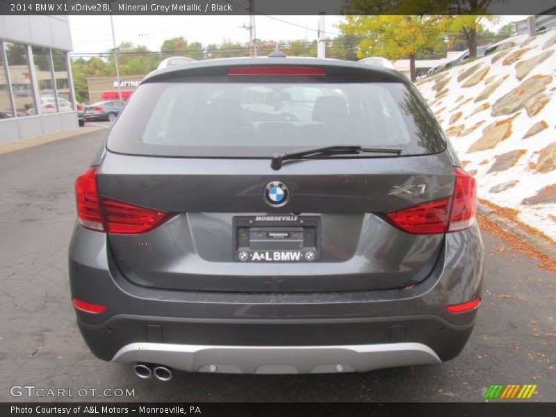 Mineral Grey Metallic / Black 2014 BMW X1 xDrive28i