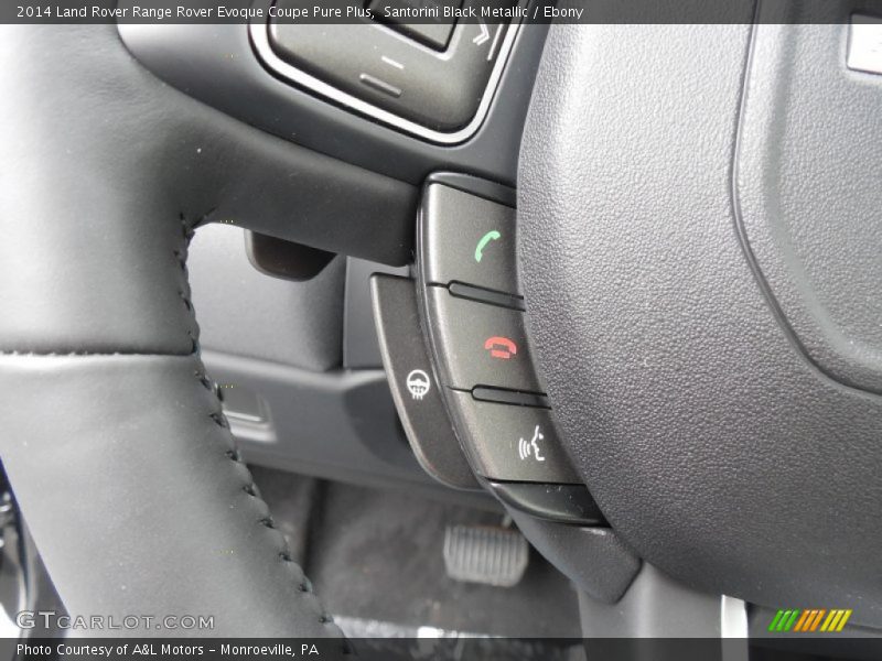 Santorini Black Metallic / Ebony 2014 Land Rover Range Rover Evoque Coupe Pure Plus