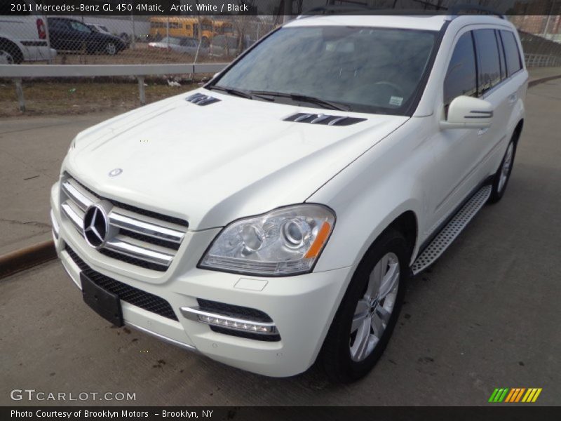 Arctic White / Black 2011 Mercedes-Benz GL 450 4Matic