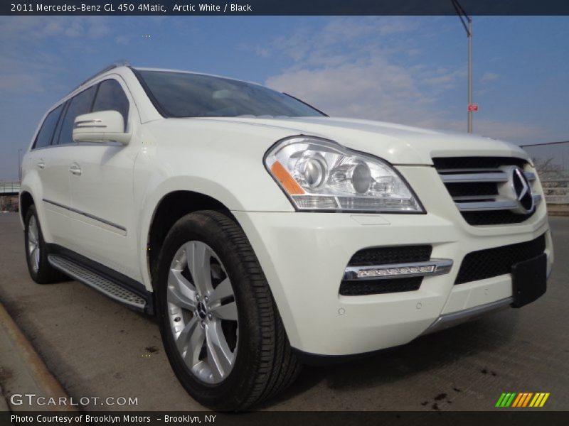 Arctic White / Black 2011 Mercedes-Benz GL 450 4Matic