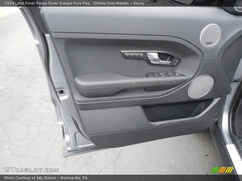 Orkney Grey Metallic / Ebony 2014 Land Rover Range Rover Evoque Pure Plus