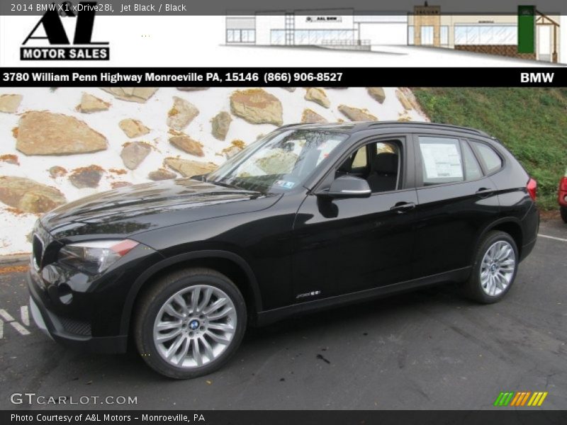 Jet Black / Black 2014 BMW X1 xDrive28i