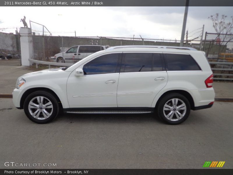 Arctic White / Black 2011 Mercedes-Benz GL 450 4Matic