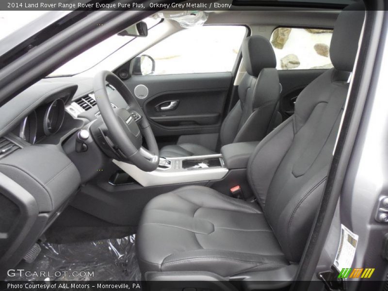 Orkney Grey Metallic / Ebony 2014 Land Rover Range Rover Evoque Pure Plus