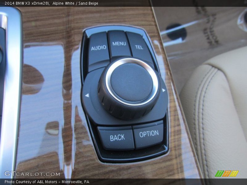 Alpine White / Sand Beige 2014 BMW X3 xDrive28i