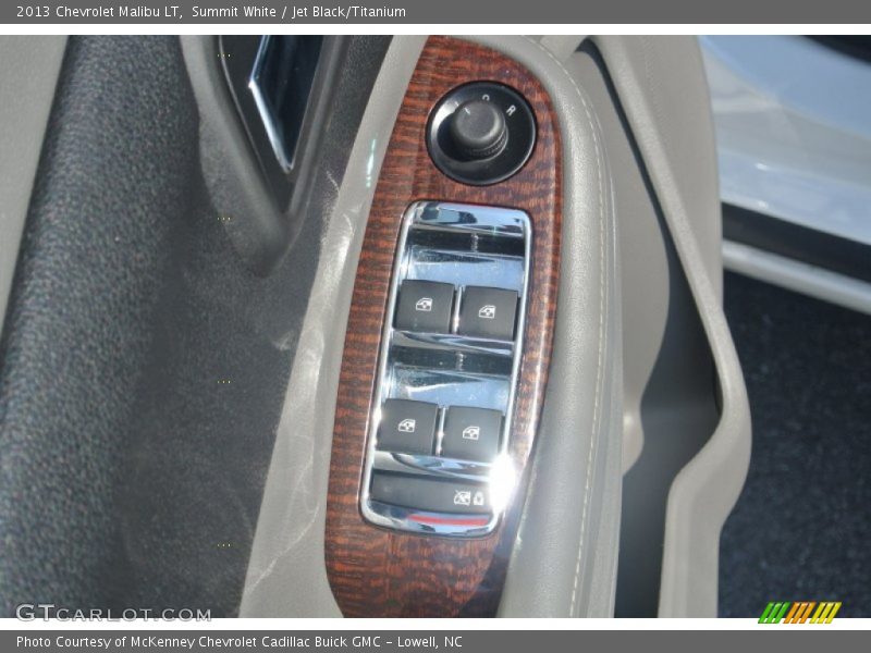 Summit White / Jet Black/Titanium 2013 Chevrolet Malibu LT